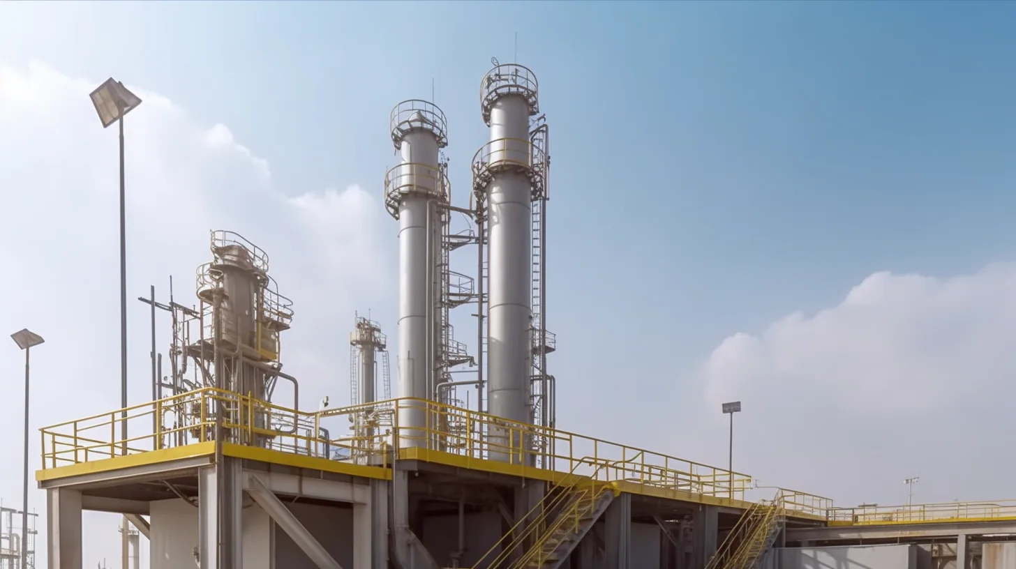 Industrial chemical processing columns and equipment