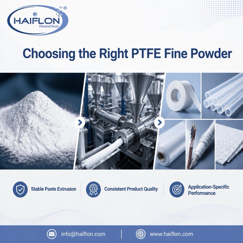 PTFE Fine Powder – application detail